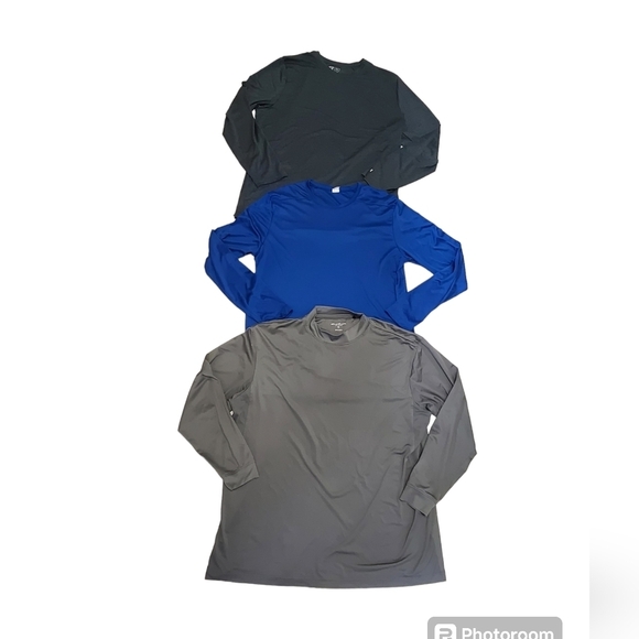 Bundle lot of 3, long sleeve training shirts 2XL - Picture 1 of 10